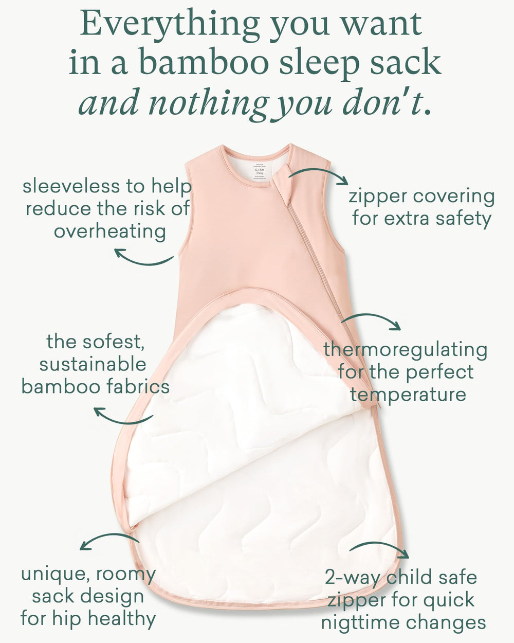 PurComfy toddler sleep sack warm 2.5 TOG for cozy winter nights.