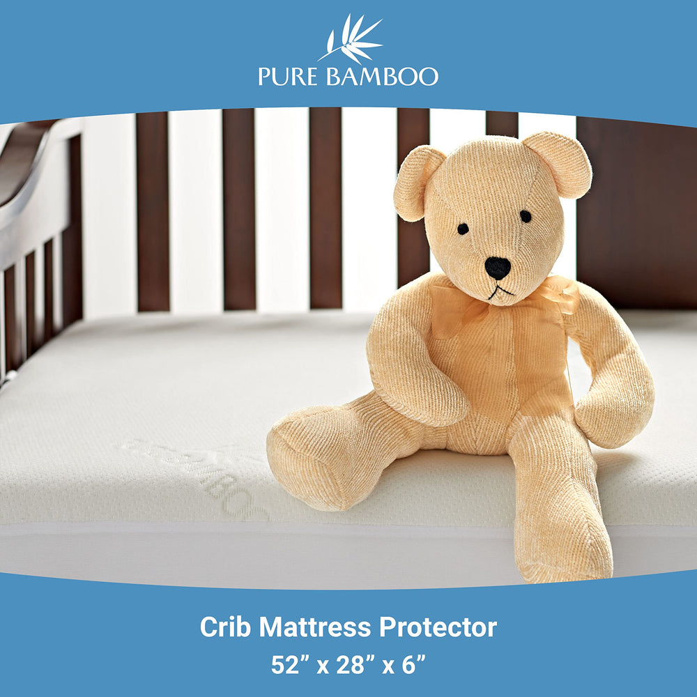 Pure Bamboo machine-washable removable cover simplifies hygiene by removing for clean, fresh bedding.