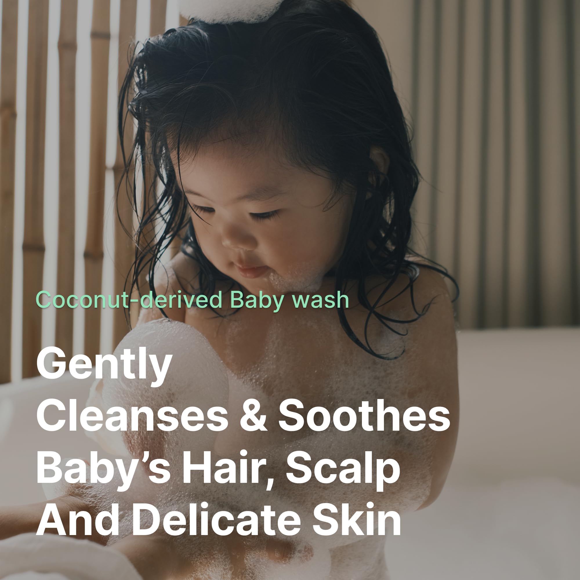 PURELU soft-skin lather closeup shows moisturizing foam for delicate skin