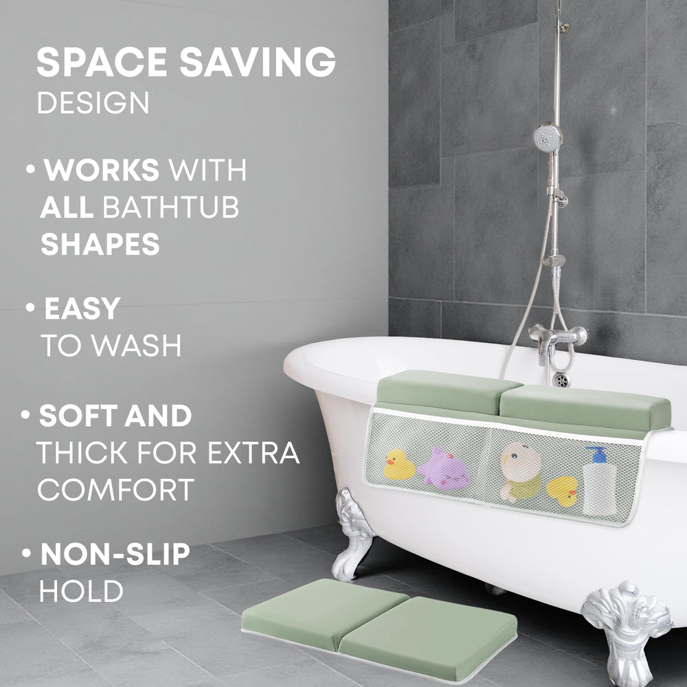 PURELYDOT Foldable Bath Kneeler for compact storage and travel