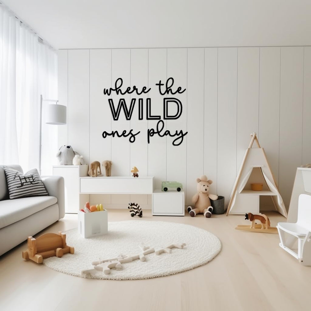 Puremigo Playroom wall decor dimensions 40x34 inches fits most playrooms
