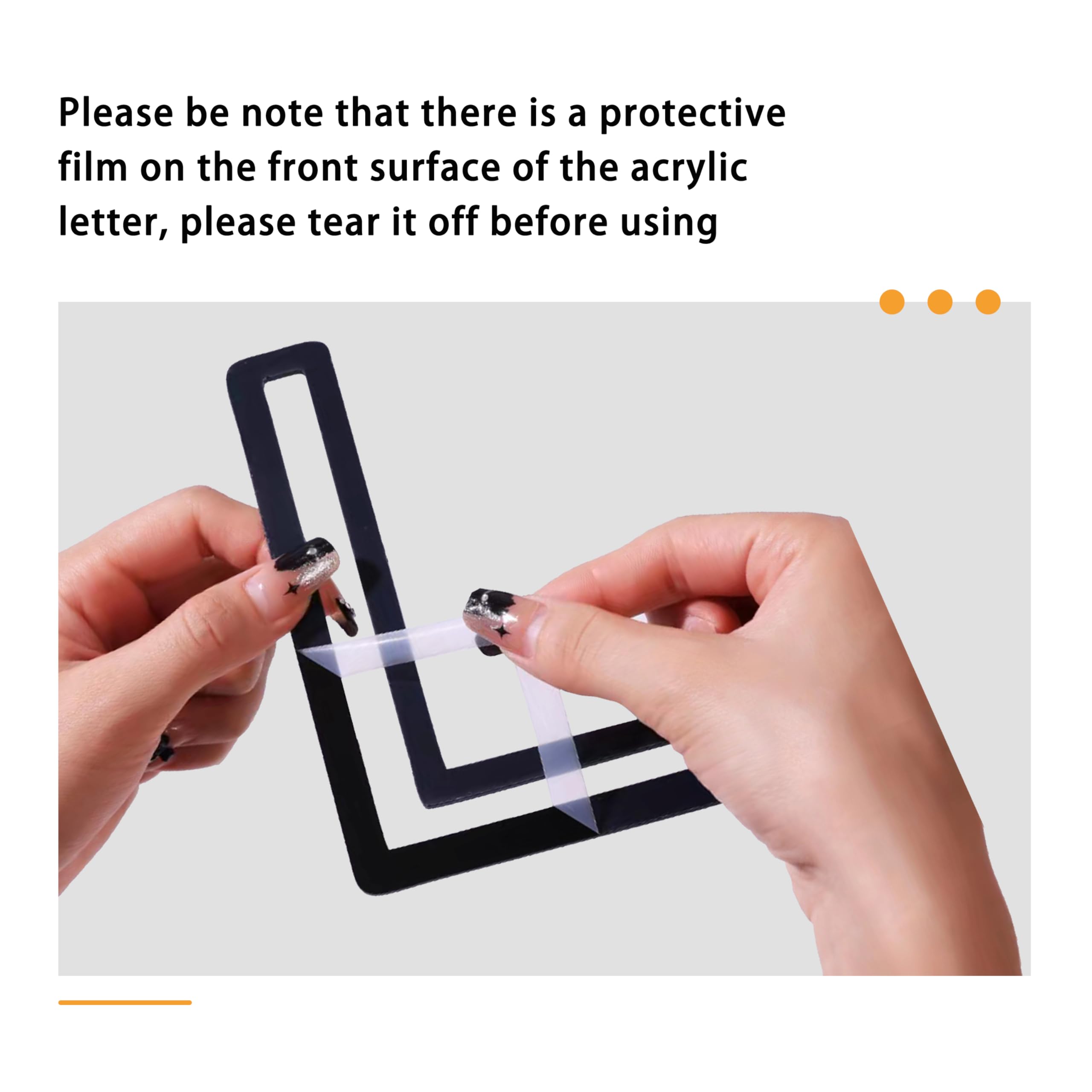 Puremigo Easy install adhesive-back sign quick setup on any wall