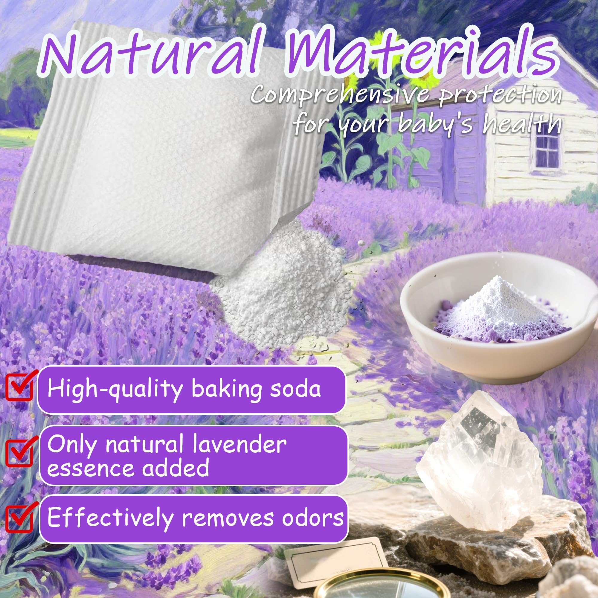 PurifyLogix diaper pail odor control helps maintain a fresh changing area.