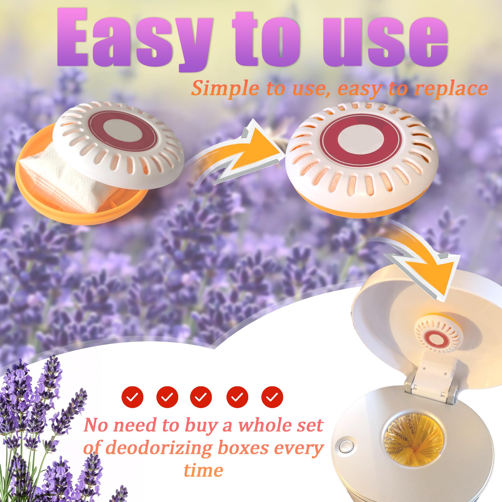 PurifyLogix easy installation — precise fit for diaper pail compatibility