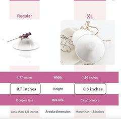 PÜRMAVERA Silver Nursing Cups handmade in England closeup highlights craftsmanship.