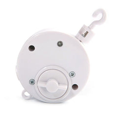 Pursuestar Brahms Lullaby music box front view—compact design for cribs and mobiles.