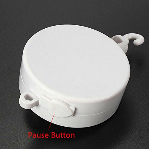 Pursuestar Brahms Lullaby rotating hook—adjustable positioning for crib and play area.
