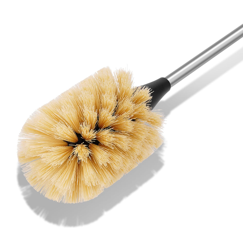 Purtribe bottle brush with soft non-slip handle provides comfortable wet grip