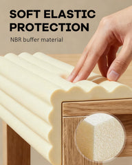 PUSHUJIA Adhesive Backing premium sticks firmly to furniture without slipping.
