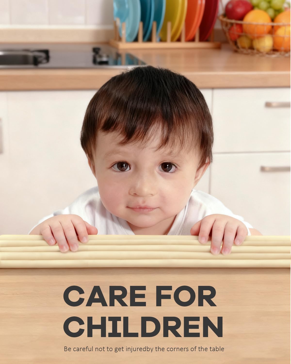 PUSHUJIA Corner Guard soft cushion cushions corners to minimize injury during crawls.