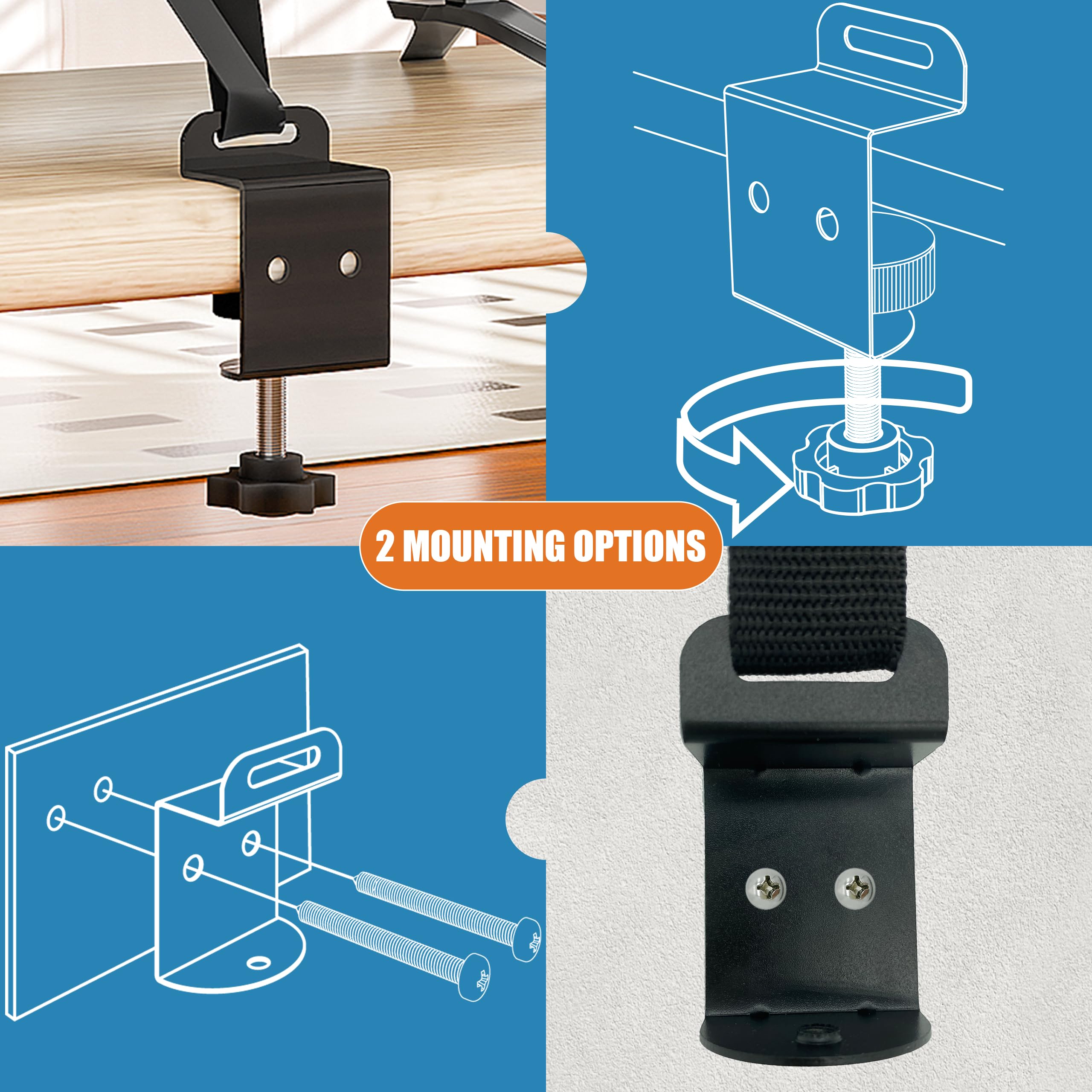 PUTOROGA straps measure 78 inches total for large setups