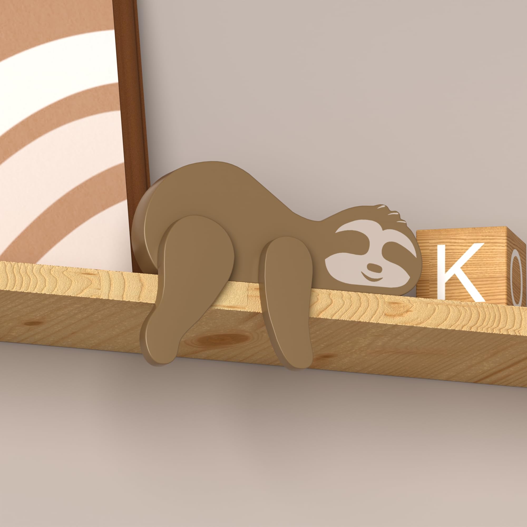 PUTSKA cabin gift sloth decoration makes a thoughtful rustic present