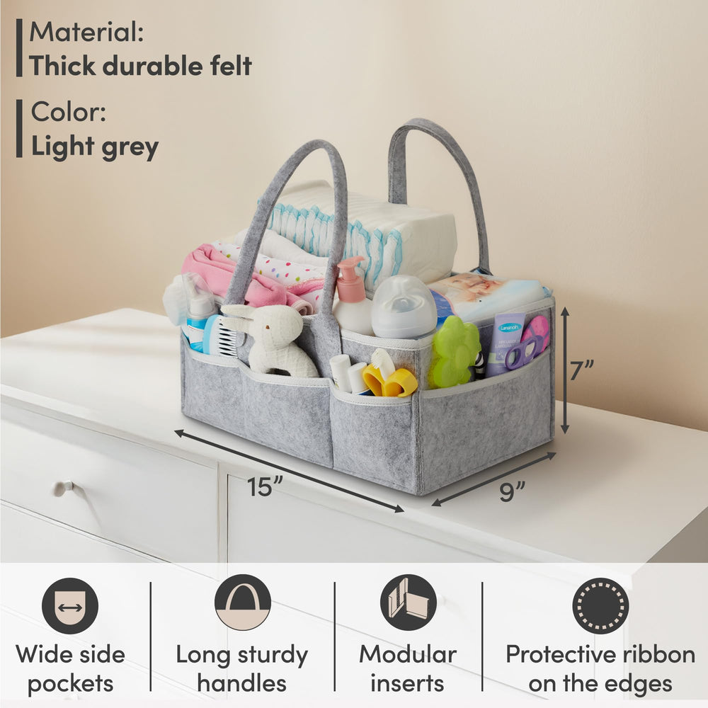 Putska diaper caddy foldable design offers portable organization for travel.
