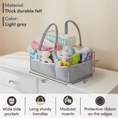Putska diaper caddy foldable design offers portable organization for travel.