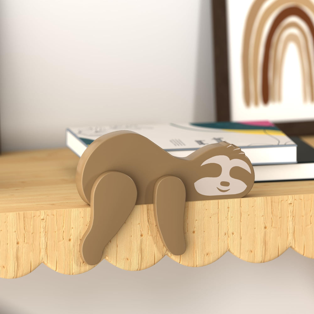 PUTSKA forest-themed baby room decor adds warm, rustic vibes