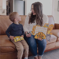 PUTSKA Potty Training Chart crown close-up adds a fun reward option.