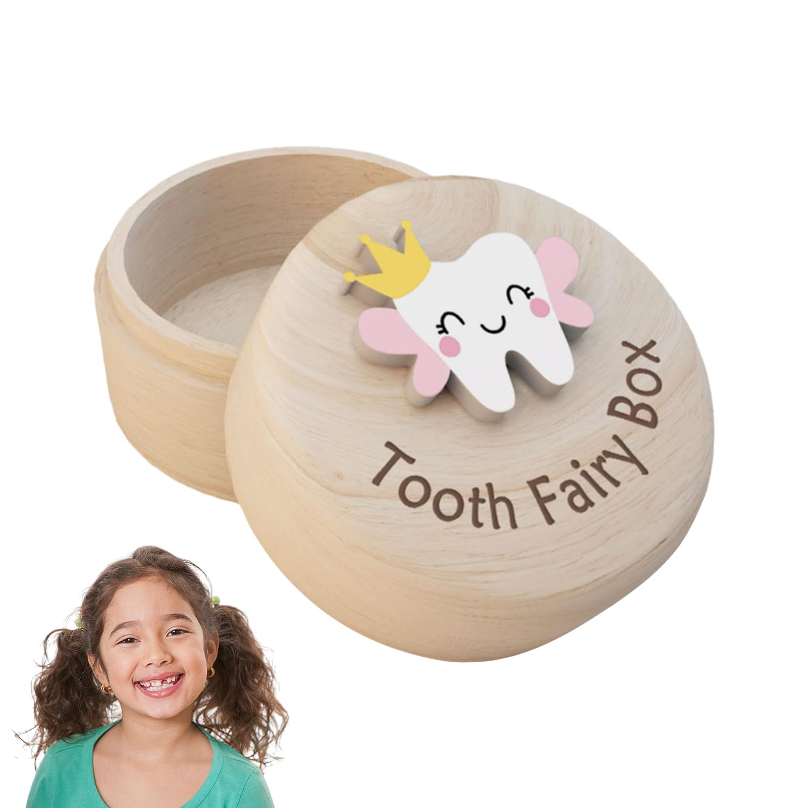 PUXING Tooth Fairy Box natural color complements modern decor