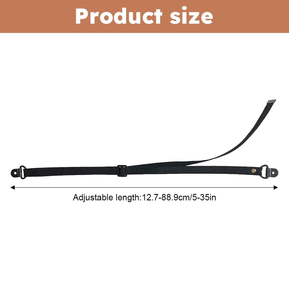 PUXING TV Safety Strap buckle detail shows sturdy stitching and reliability.