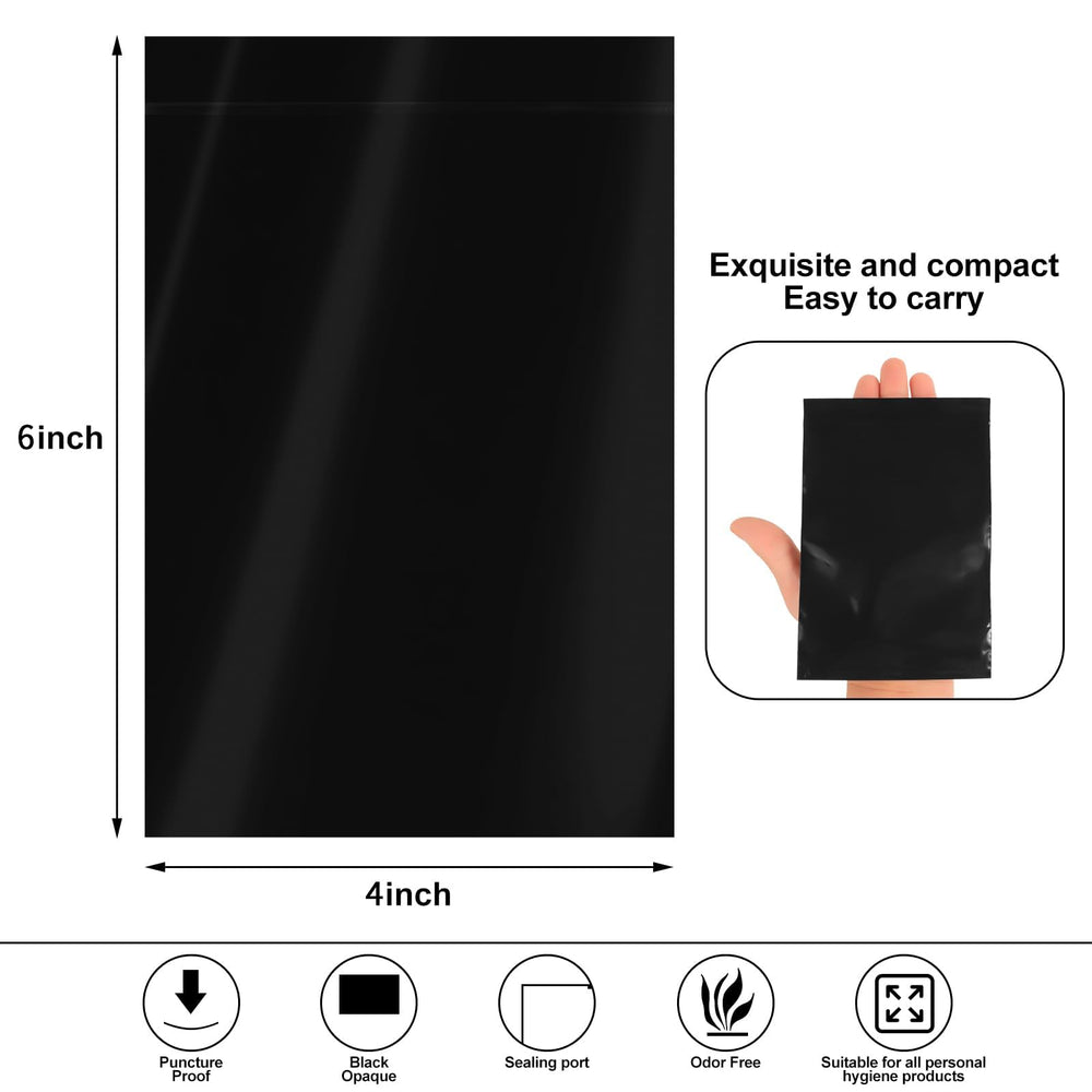 PVWSG compact 10x15 cm disposal bag ideal for on-the-go feminine product disposal.