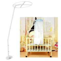Pwshymi net stand holder set demonstrates easy clip-on setup for nursery versatility