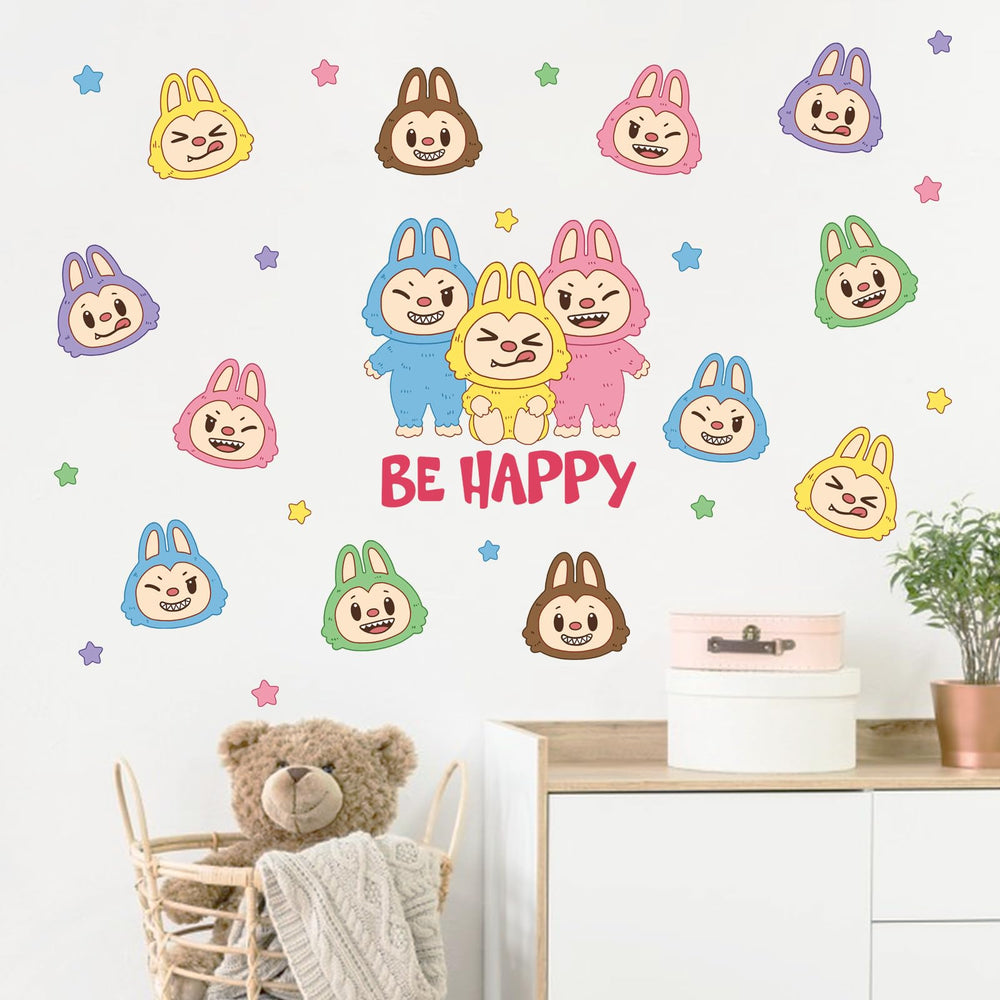 Pycat decals cling to walls, windows, or furniture for versatile decorating.
