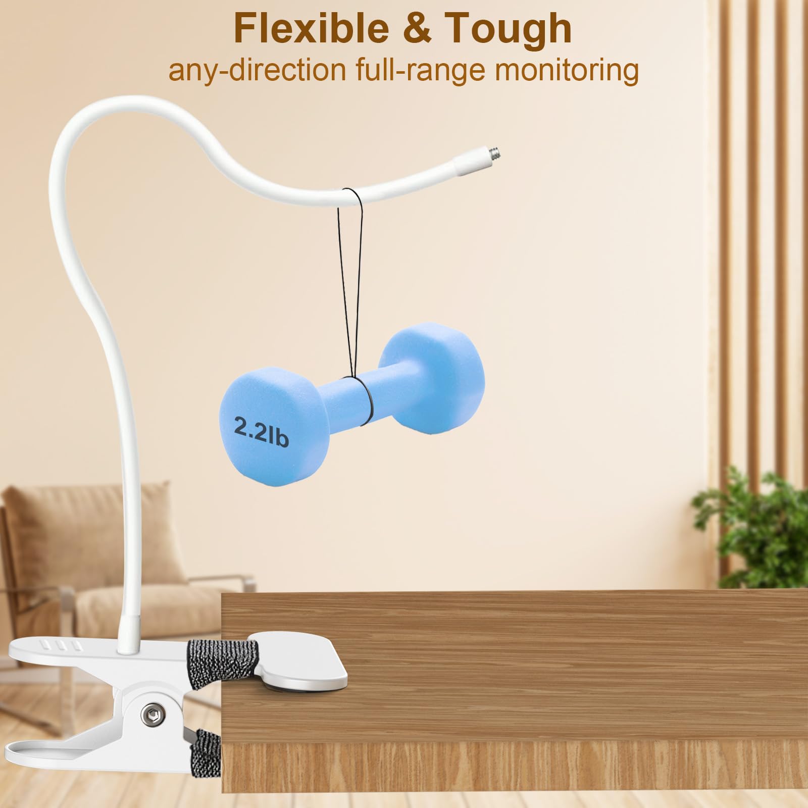 Tool-free installation of Pyfhy mount without screws or drilling
