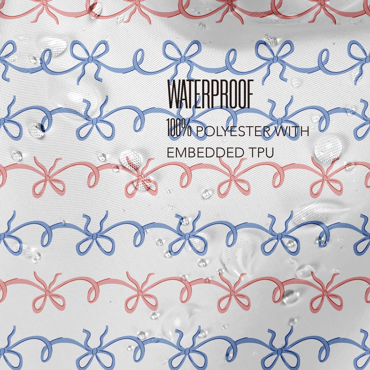 Pykfrhh wet bag bowknot-design adds stylish travel appeal.