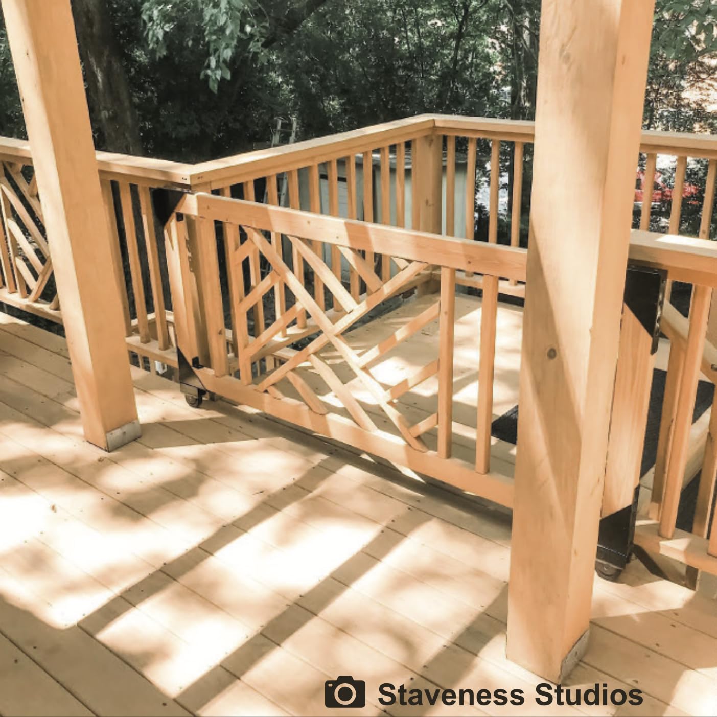 Pylex 11052-11070 wheel support prevents warping on wood.