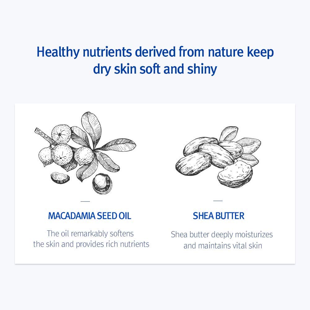 Hyaluronic acid visual highlights moisture retention in Pyunkang Yul PKY ATO Cream Blue Label.