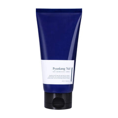 Pyunkang Yul PKY ATO Cream Blue Label jar closeup showing rich hydration for dry skin.