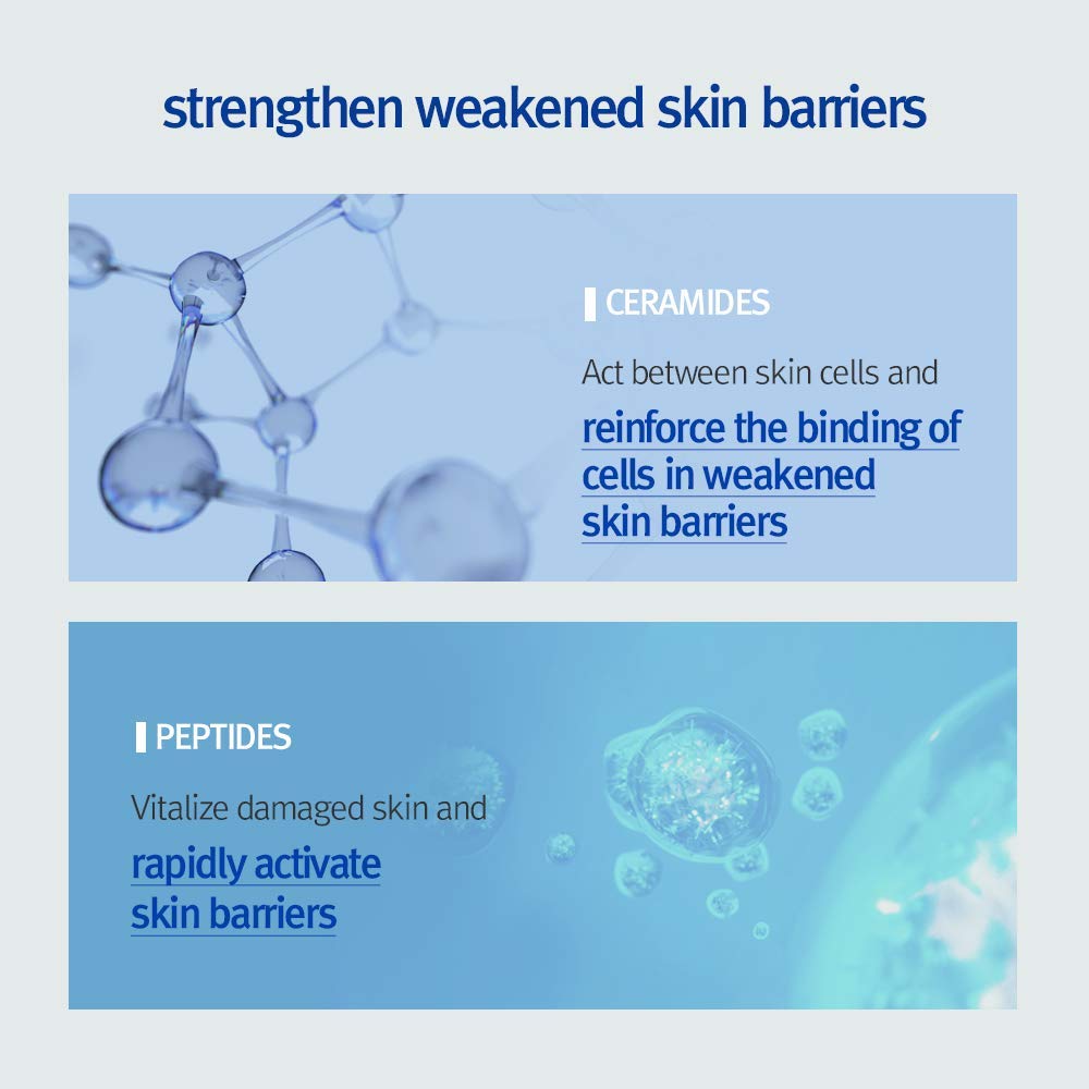 Pyunkang Yul PKY ATO Cream Blue Label texture on skin demonstrates lasting hydration.