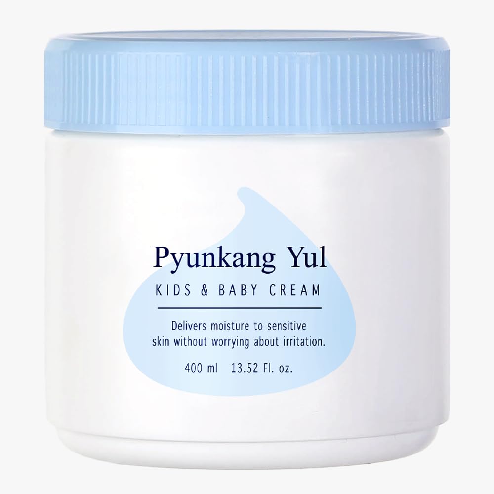 Pyunkang Yul PKY Kids Baby Cream bottle shown for easy daily moisture