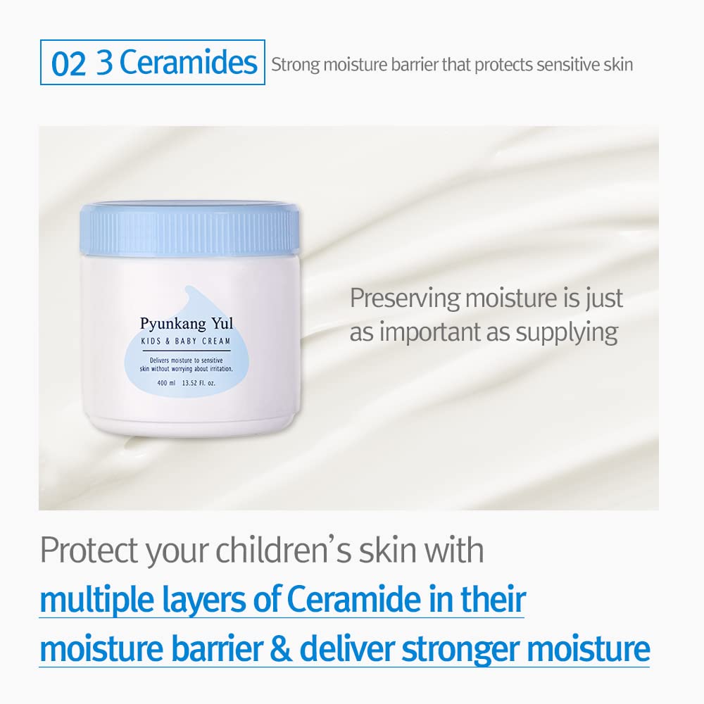 Ingredients schematic for Pyunkang Yul PKY Kids Baby Cream