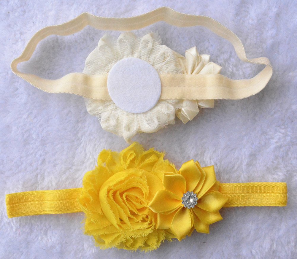 QandSweet assorted-color headbands provide versatile styling options.