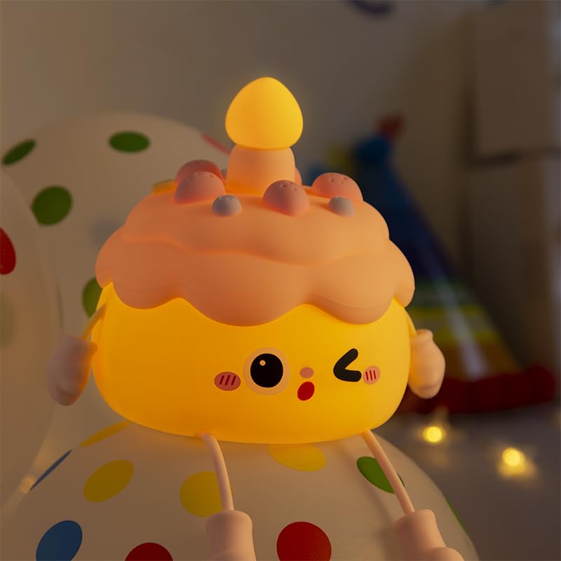 QANYI cute LED birthday gift lamp provides thoughtful, reusable present