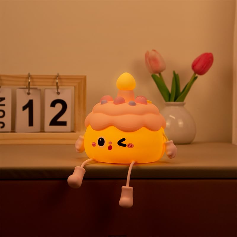 QANYI daughter night light cake creates magical bedside lighting