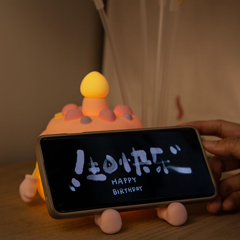 QANYI party decor cake lamp serves as a bright, playful centerpiece