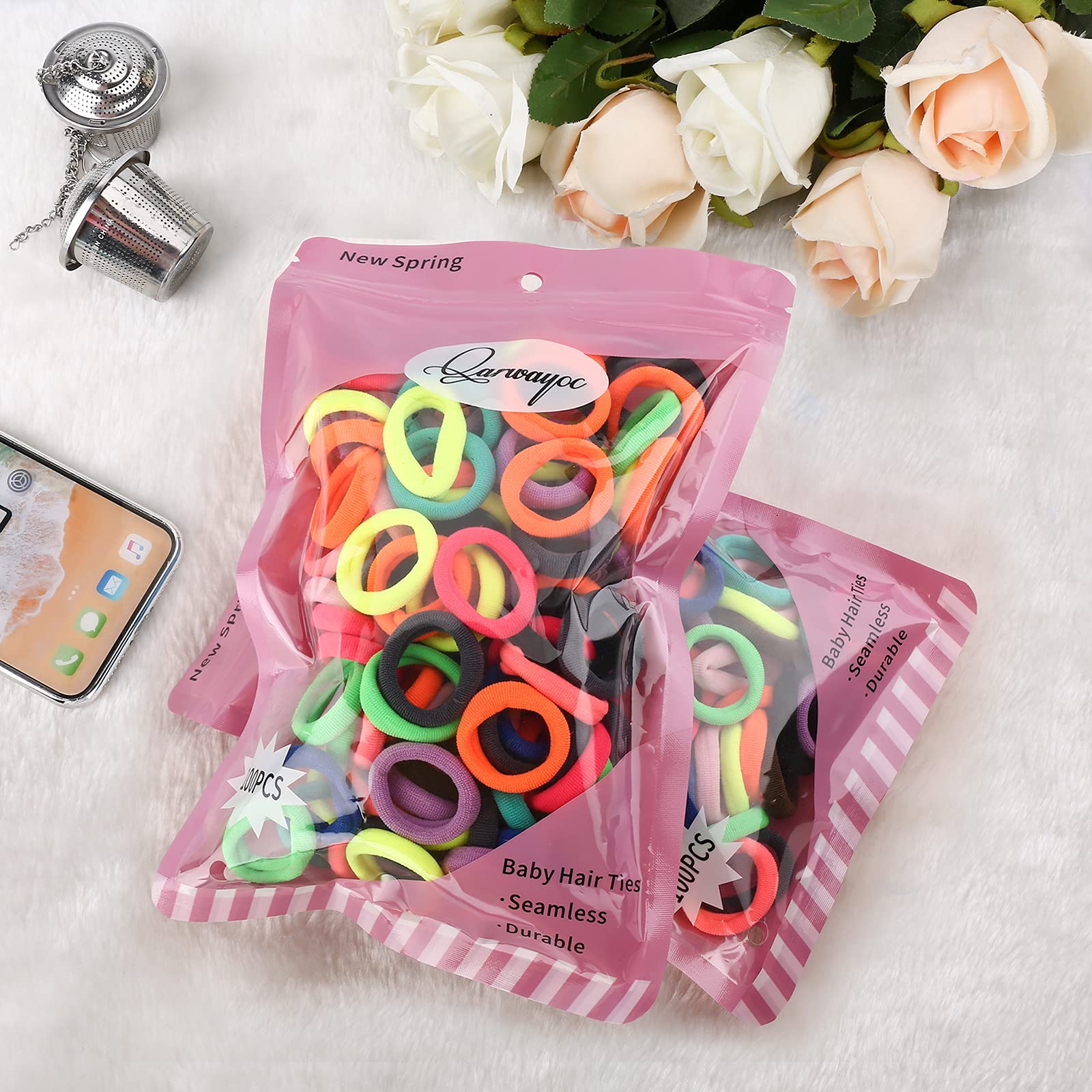 Qarwayoc assorted colors bag, 120–125 pieces for families and classrooms.
