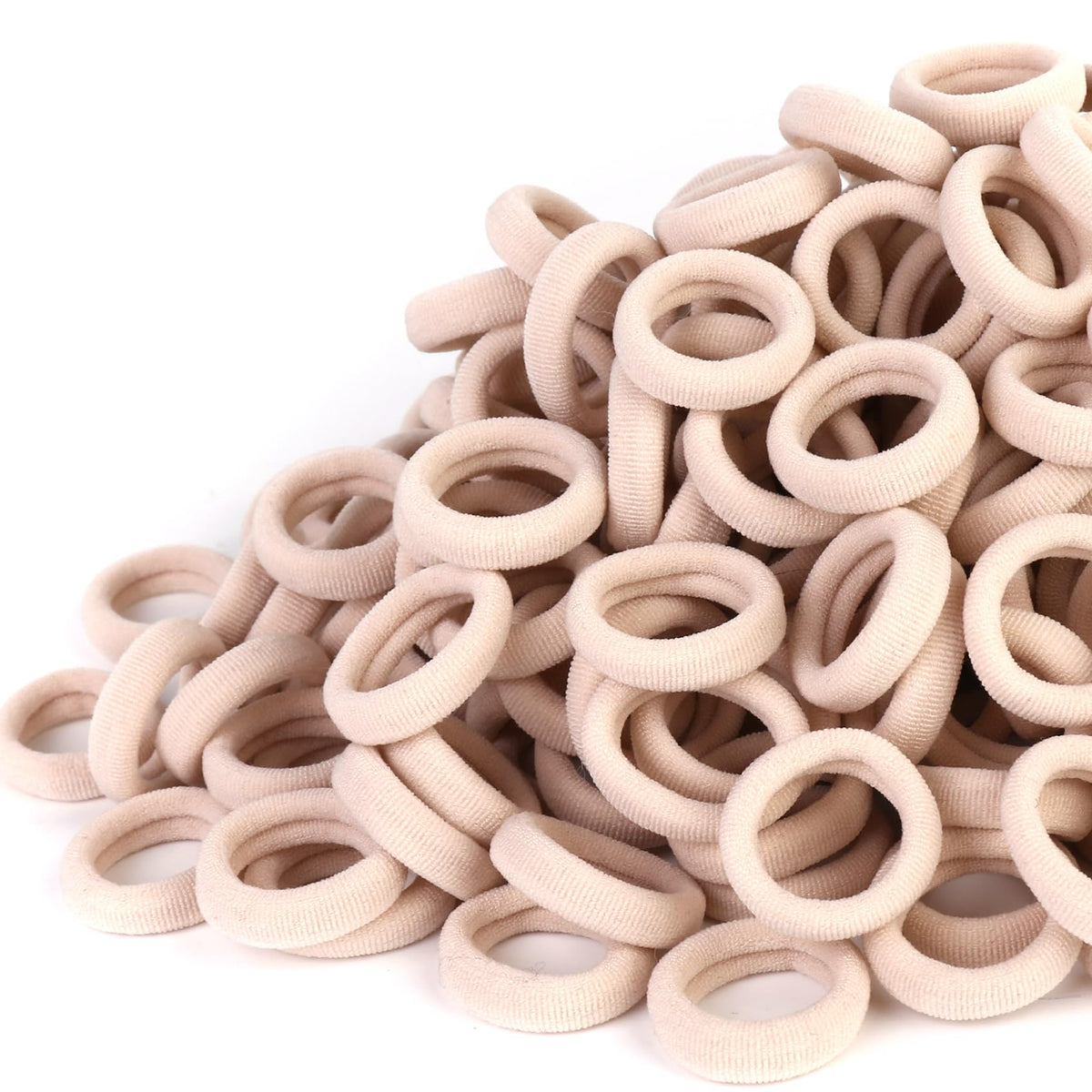 Qarwayoc Blonde Toddler Hair Ties pack for gentle daily hairstyles and secure hold