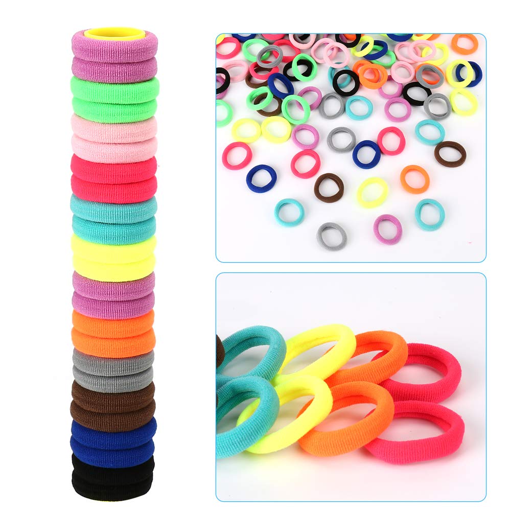 Qarwayoc teen and adult-friendly ponytail holders, gentle on fine hair.