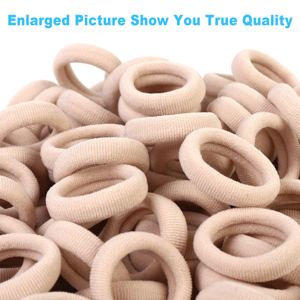Qarwayoc seamless hair bands ensure no snagging on fine hair during play