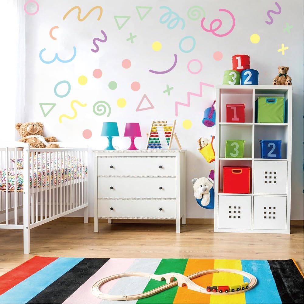 Qaxrocyn waterproof removable decals remove cleanly from walls.
