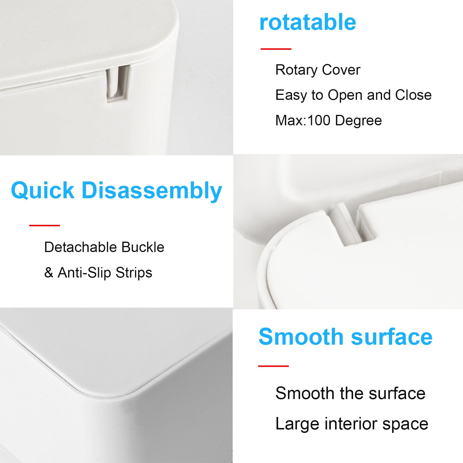QBXMY7 wipes dispenser sealed compartment protects wipes from dust.