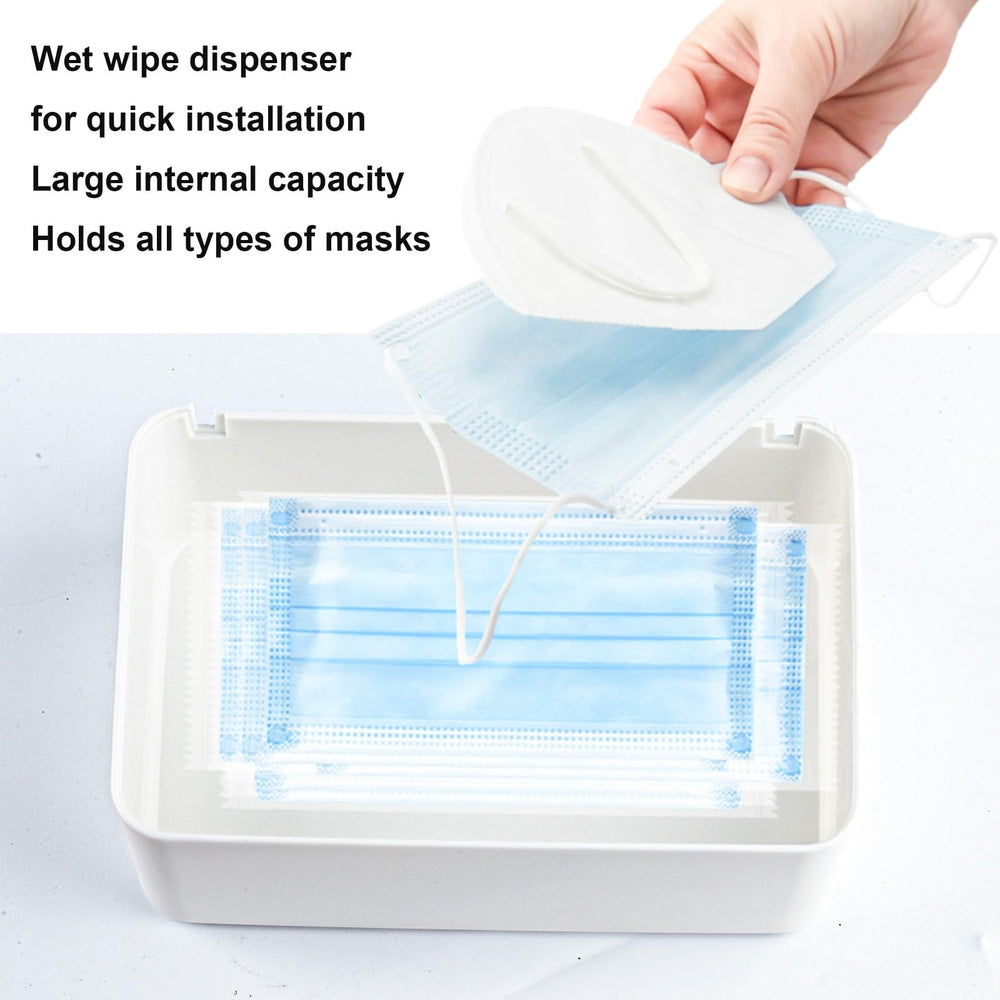 QBXMY7 wipes dispenser weight plate holds wipes in place.