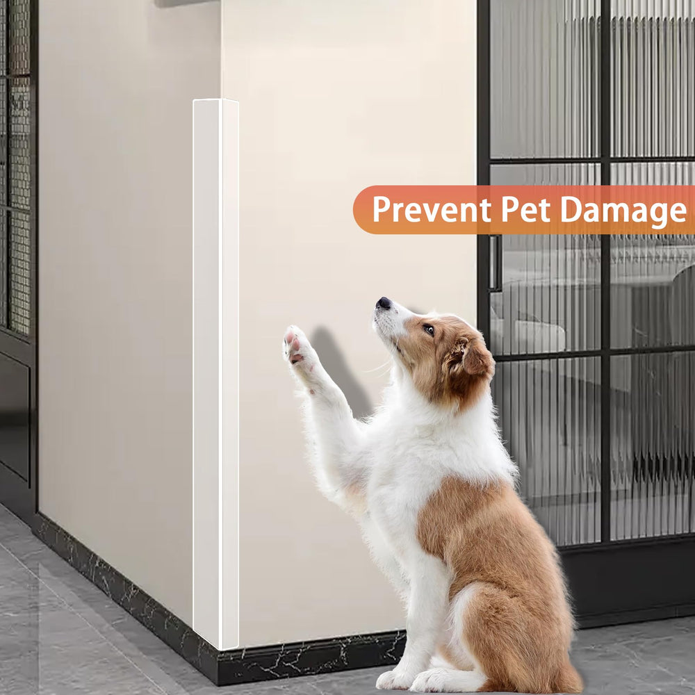 QDYMXUN easy-clean clear corner protector maintains transparency while shielding corners