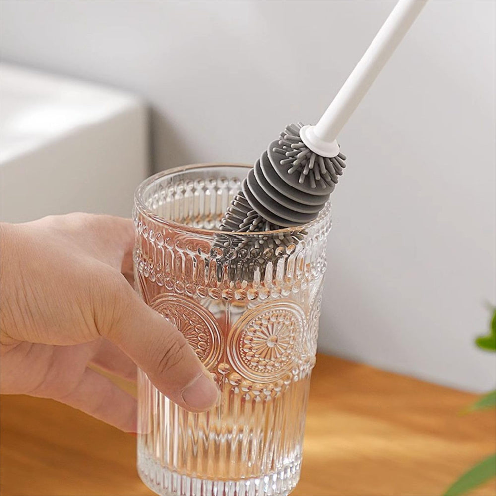 QEEGO brush is dishwasher and microwave safe for sanitation