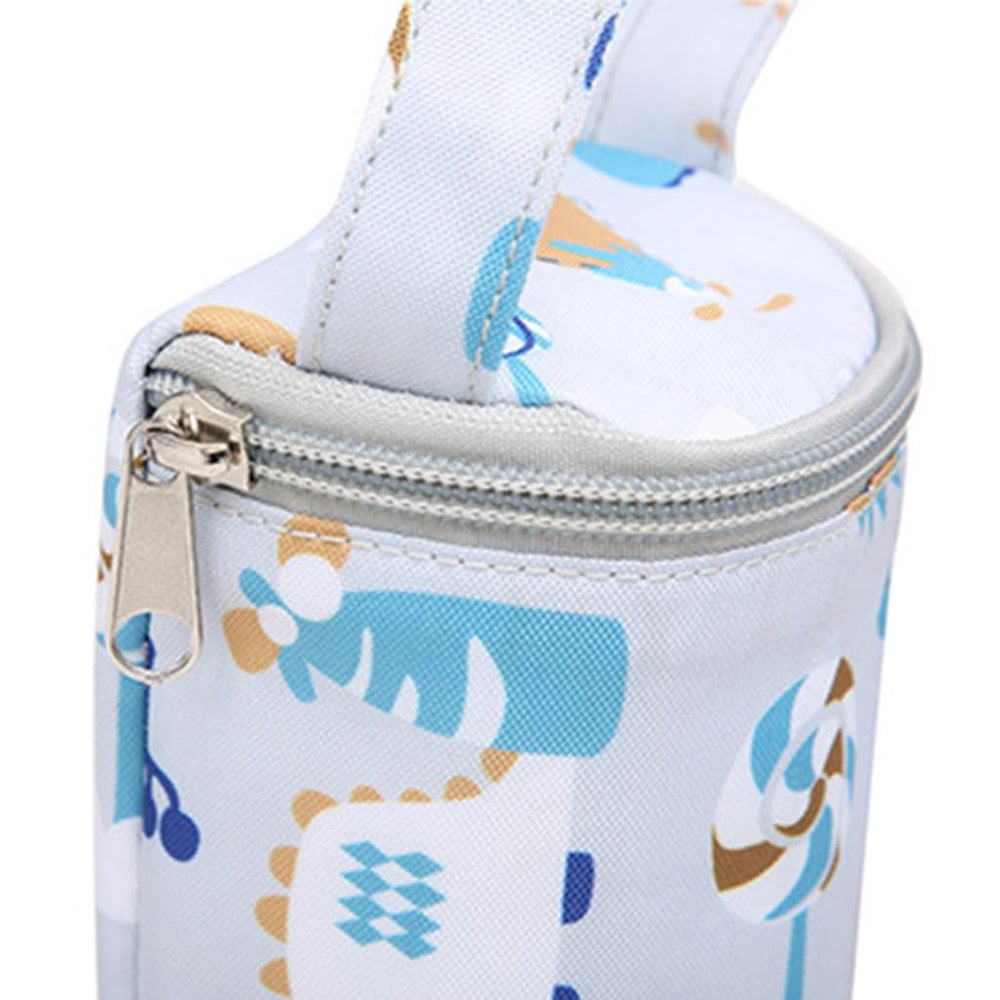 QERPON travel-friendly baby feeding setup suitable for car trips.