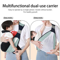 QETRABONE adjustable sling spans 125-155 cm for growing families.