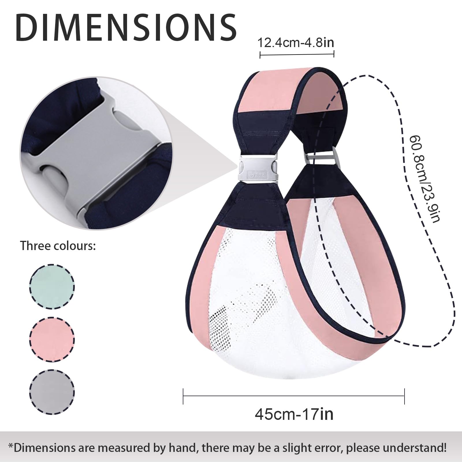 QETRABONE sling with ergonomic shoulder padding reduces fatigue