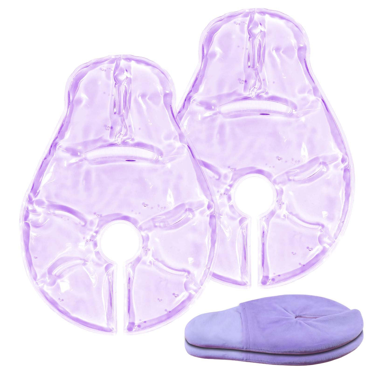 QETRABONE Breast Therapy Pads packaging showing portable relief for breastfeeding.